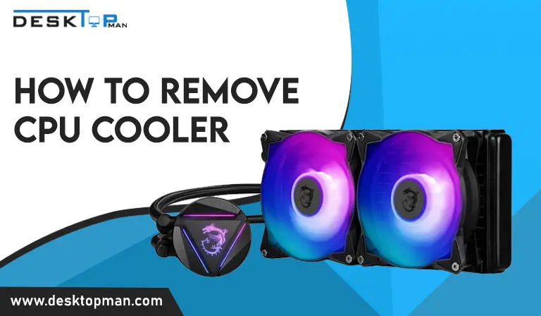 how to remove cpu cooler