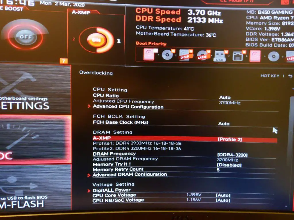 How to Change the BIOS RAM Speed