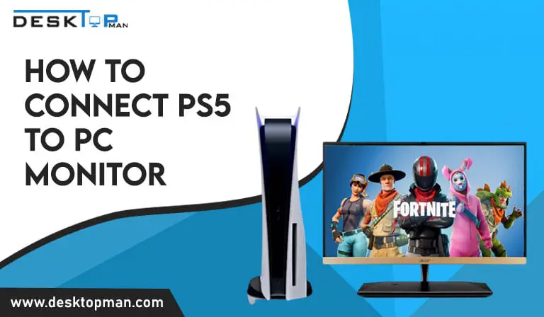 how to connect ps5 to pc monitor