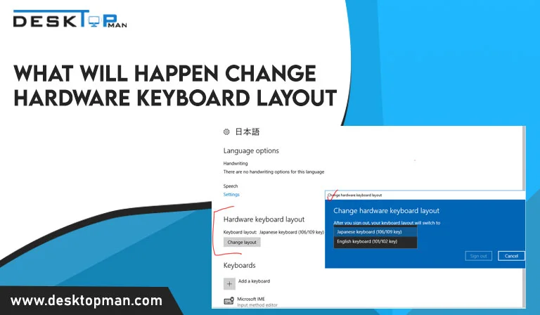 what will happen change hardware keyboard layout