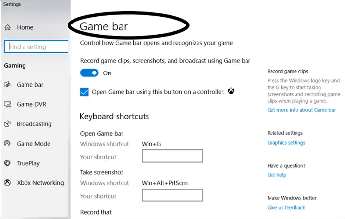 How to Use the Game Bar to Take a Screenshot